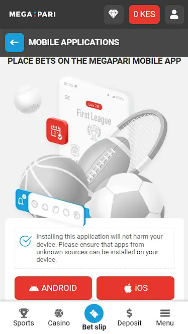 megapari mobile app