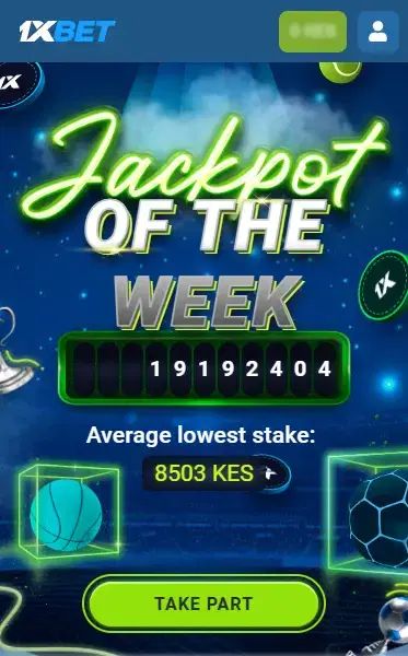 1xBet Jackpot of the Week