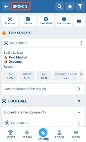 How to bet on sports on 1xbet Kenya?