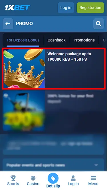 1xbet casino bonus