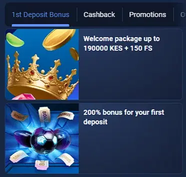 1xBet Kenya Welcome Bonus