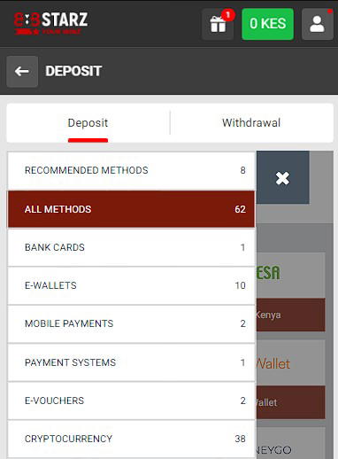 888starz deposit method