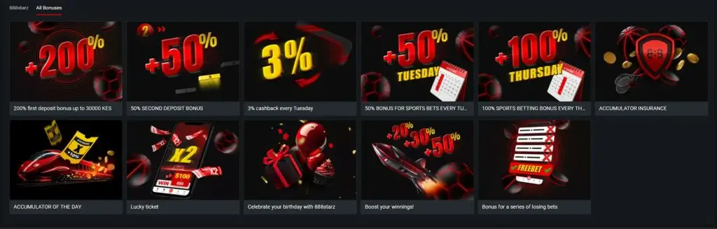 888starz regular bonuses kenya 