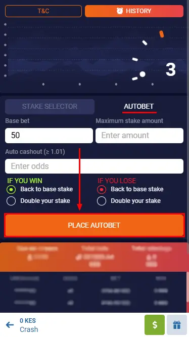 How to Place an Autobet in Aviator