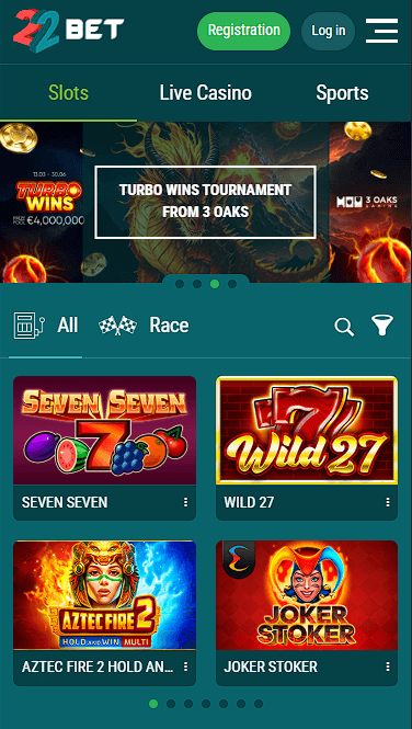 22bet casino