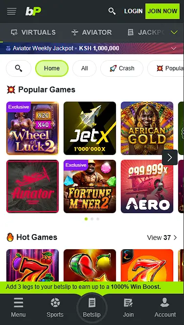 Betpawa Casino