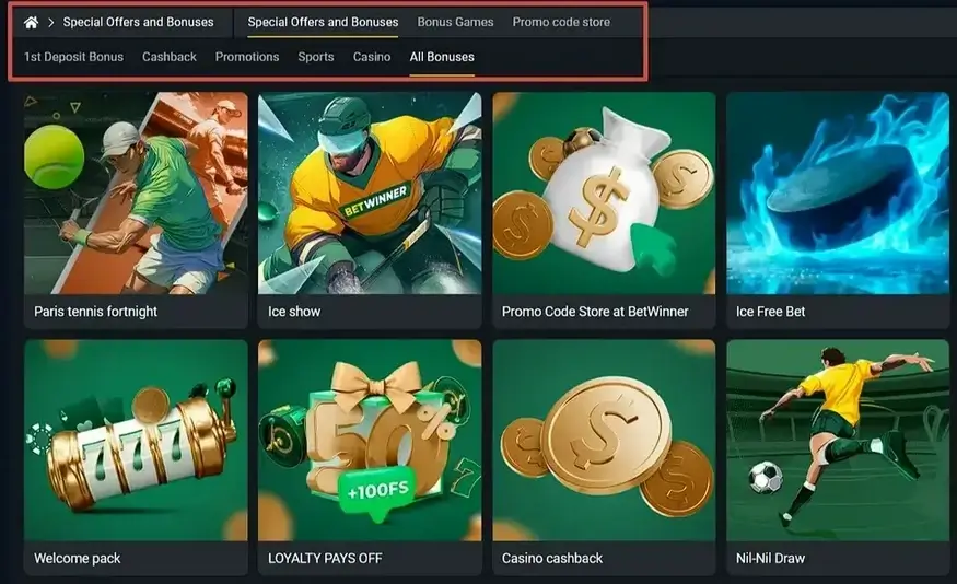 Betwinner Bonus