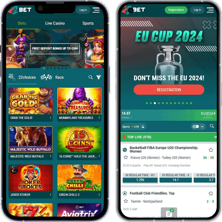 22bet mobile app

