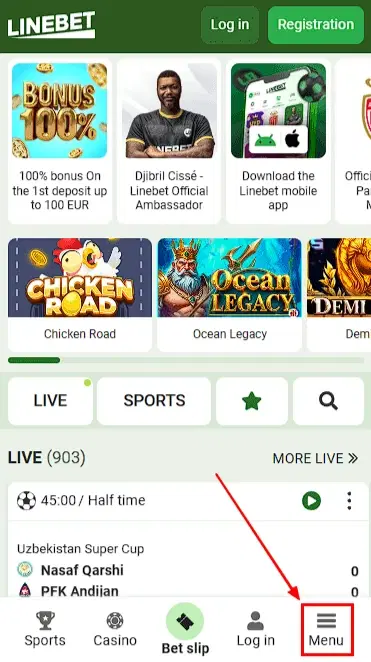 Linebet Mobile Version