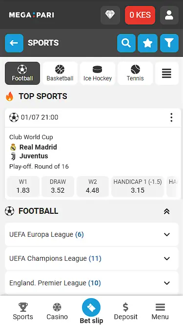 megapari football