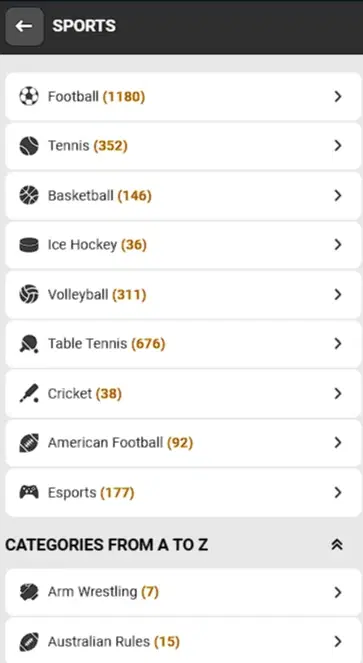 Melbet Sports betting