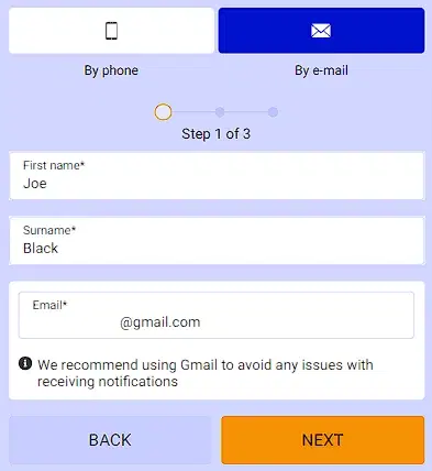 Paripesa Registration Email 1
