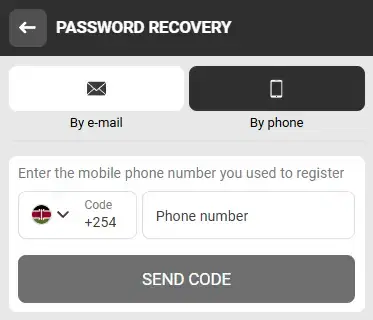 Password Recovery Using Phone Number