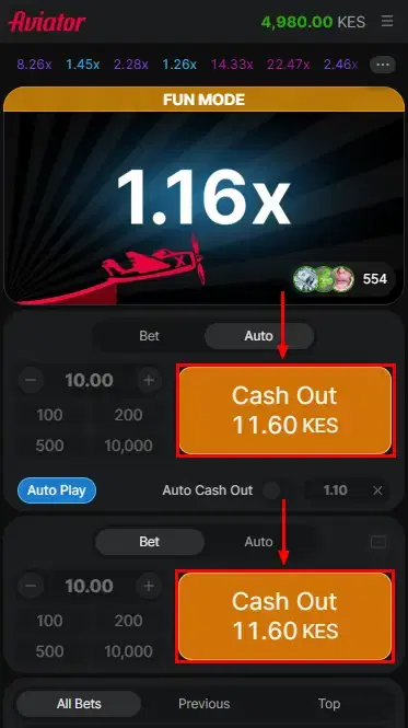 Sportpesa Cash Out