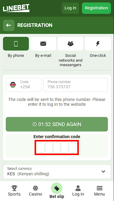 linebet verification