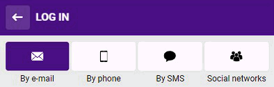 Helabet login in the app
