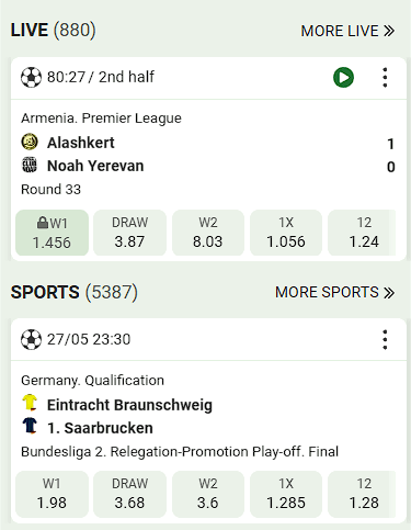 linebet place bet