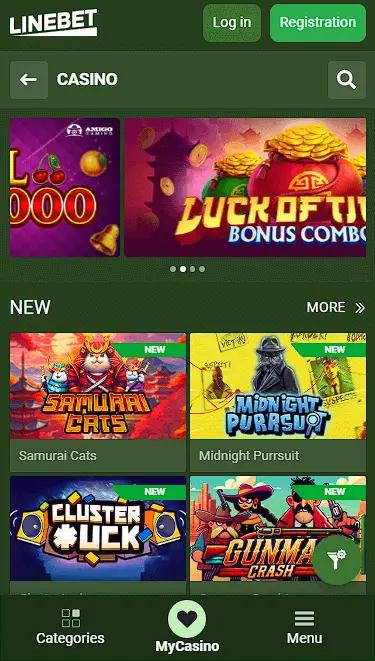 Linebet casino