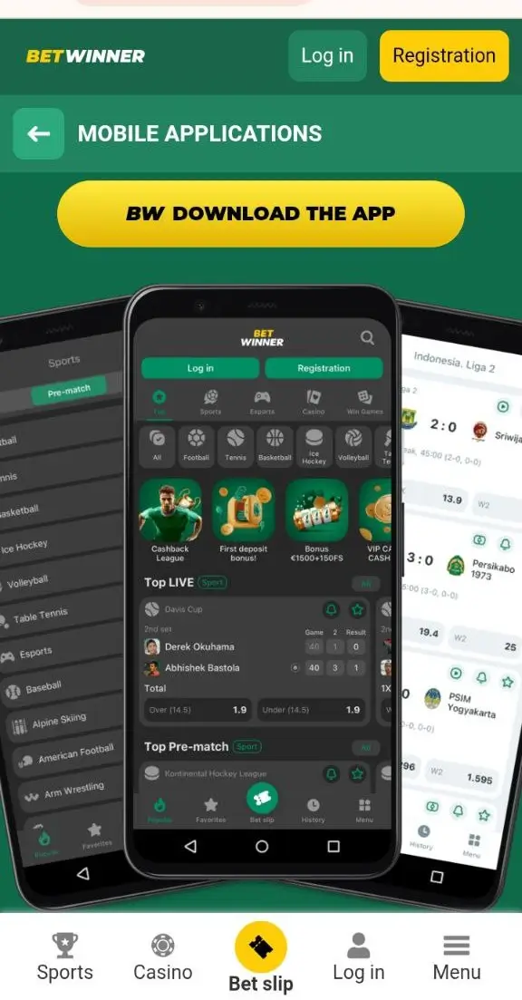 Betwinner app in Kenya 2025