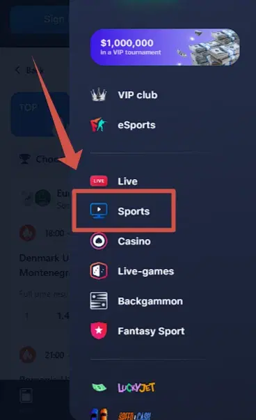 Can I bet on sports on 1win Kenya?