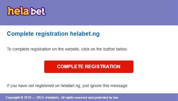 helabet email confirmation