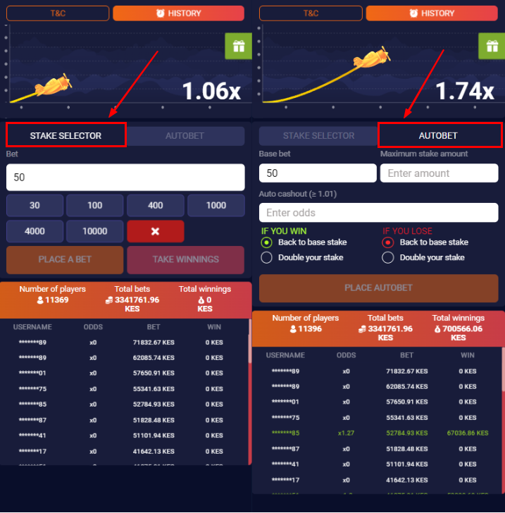 The principle of the Aviator game on the bookmaker's website