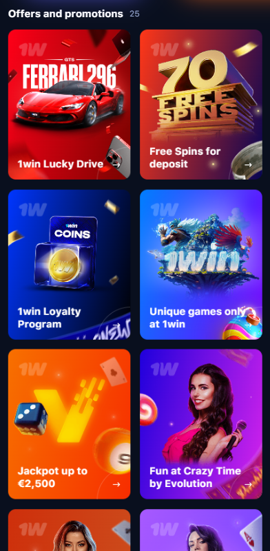 1win loyalty bonus program