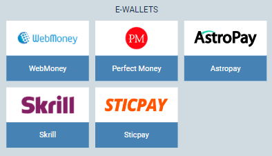 Withdrawing money on 1xBet using e-wallets