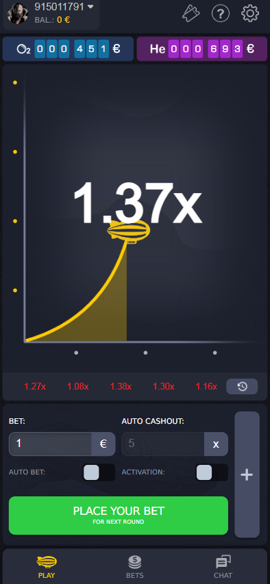 Zeppelin 1xBet