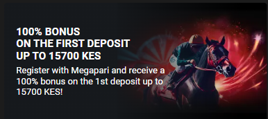 100% Bonus On The First Deposit Uo To 15 700 KES