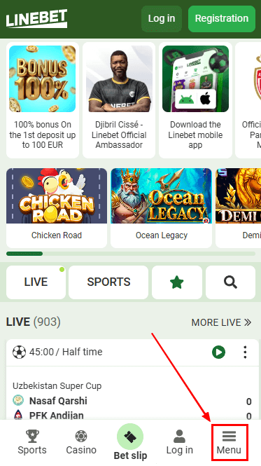 Linebet Mobile Version