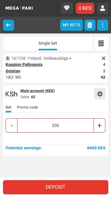 megapari bet slip