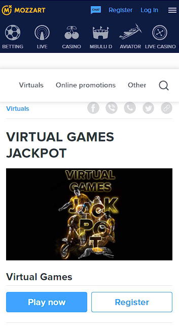 MozzartBet Virtual Games Jackpots