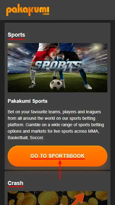 Pakakumi Main Page