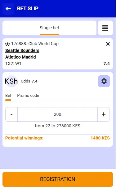 Paripesa Bet Slip