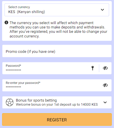 Paripesa kenya registration form

