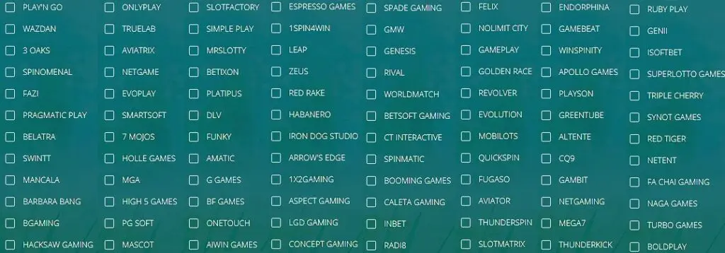 22bet casino providers