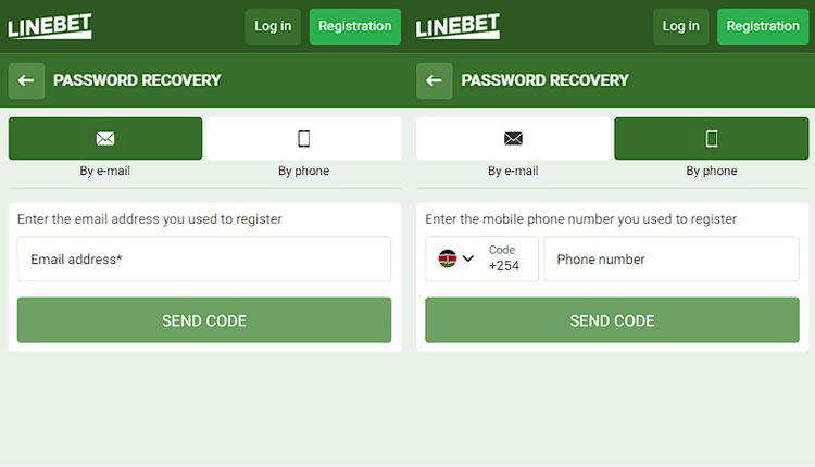 linebet password recovery