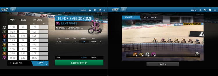 Instant Velodrom on SportPesa