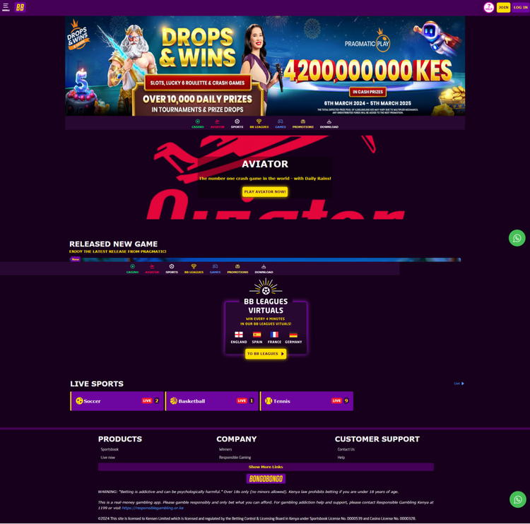 BongoBongo site