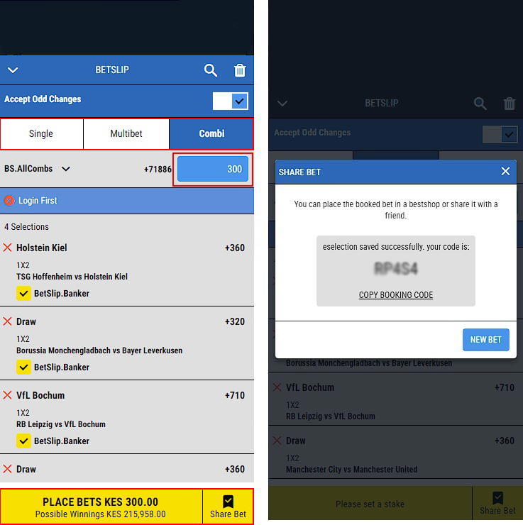 Chezacash betslip2