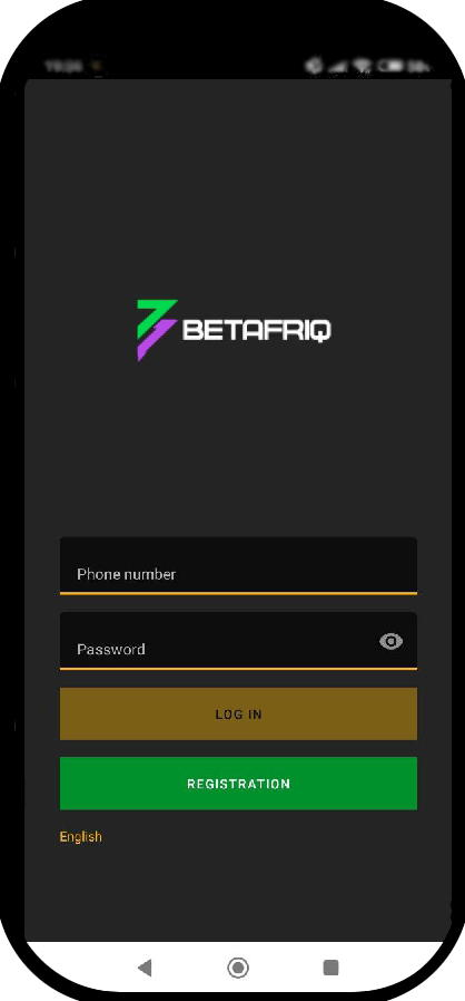 Betafriq log in
