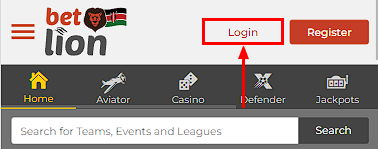 Betlion casino login

