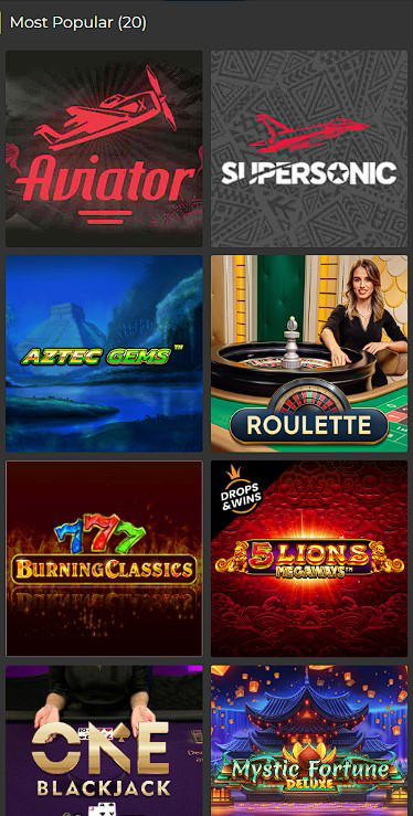 BetLion app casino games

