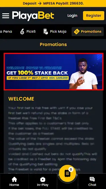 playabet welcome bonus