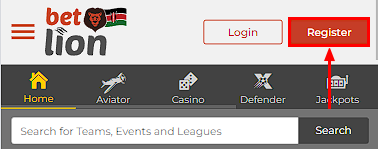 Betlion casino registration

