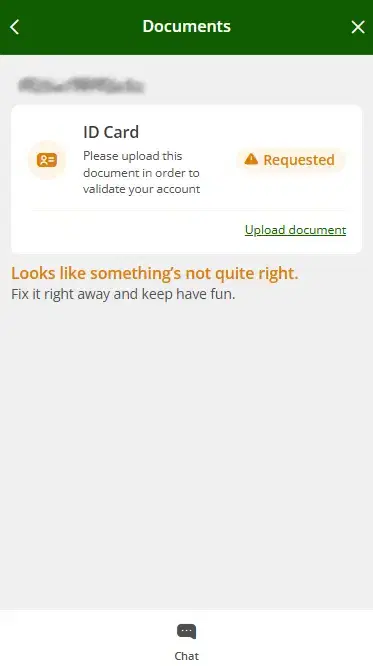 888bet Verification Process