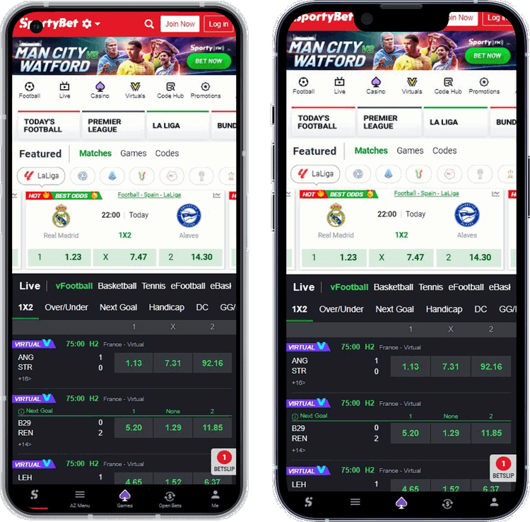 sportybet ioa and android app