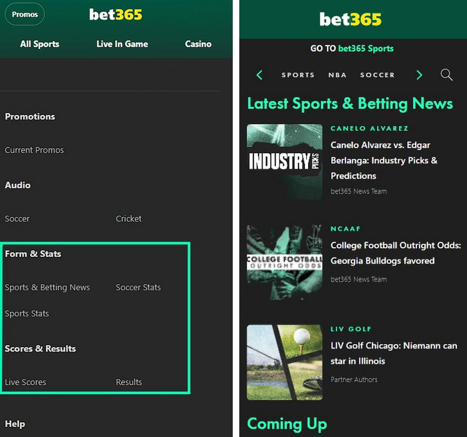 bet365 news