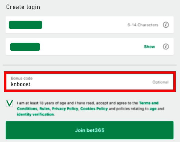 bet365 registration step 3
